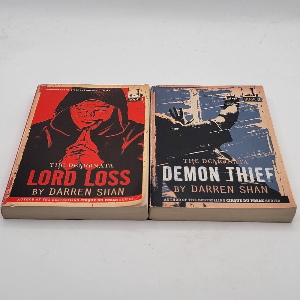 Darren Shan The Demonata Lord Loss Demon Thief Paperback Books 1-2 Good